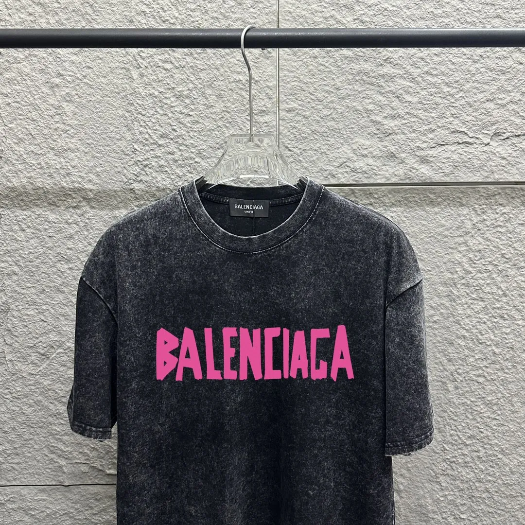 BAL* *2025 New Arrival Retro logo B T Same Style ： Size：S M L XL XXL